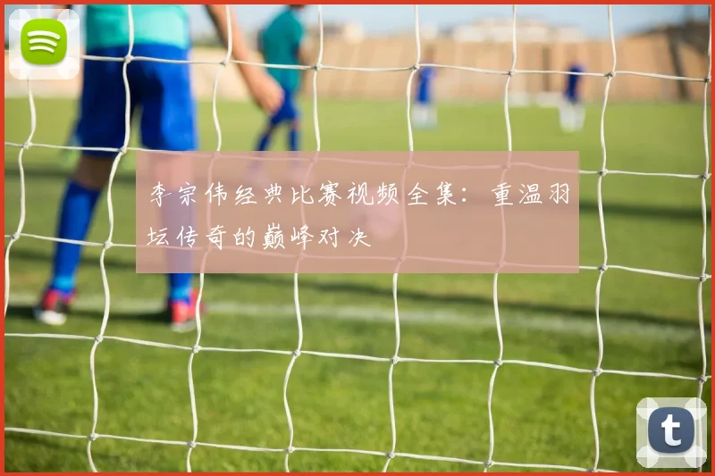 李宗伟经典比赛视频全集：重温羽坛传奇的巅峰对决